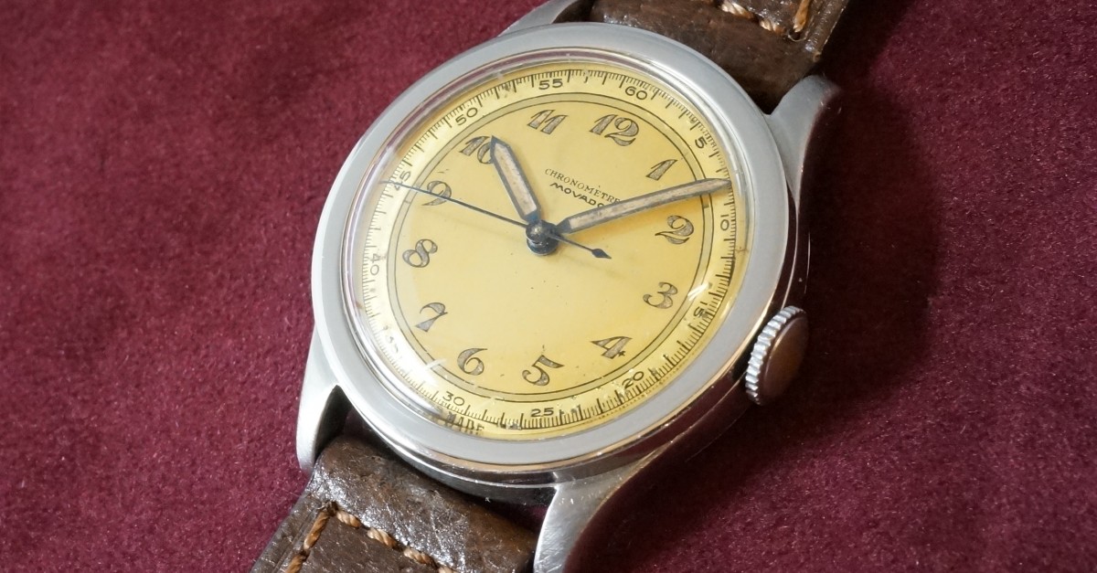 モバード　腕時計 MOVADO Calatrva Breguet number（OT-012／1930s