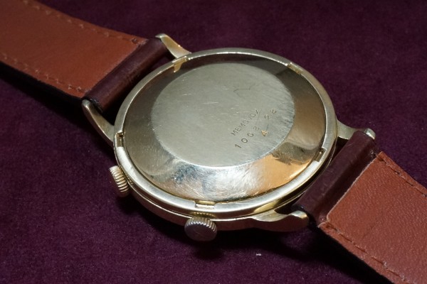 Jaeger Lecoultre Memovox Lapis Lazuli Dial 18KYG Ultra Rare（ＯＴ-03／1950ｓ)の詳細写真14枚目