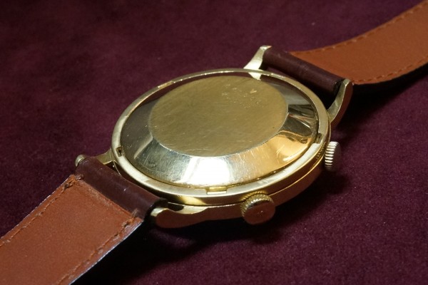 Jaeger Lecoultre Memovox Lapis Lazuli Dial 18KYG Ultra Rare（ＯＴ-03／1950ｓ)の詳細写真17枚目