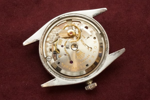 ロレックス デイトジャスト Ref-6609 Thunderbird Patina Dial（RO-10／1958年)の詳細写真12枚目
