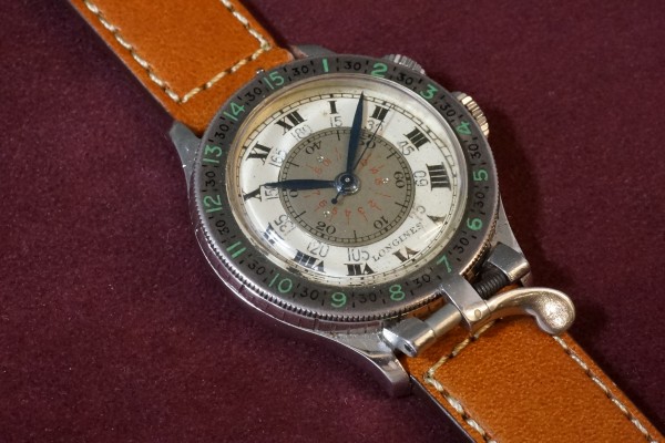 LONGINES Lindbergh Hour Angle Watch（ＯＴ-01／1937年)の詳細写真1枚目