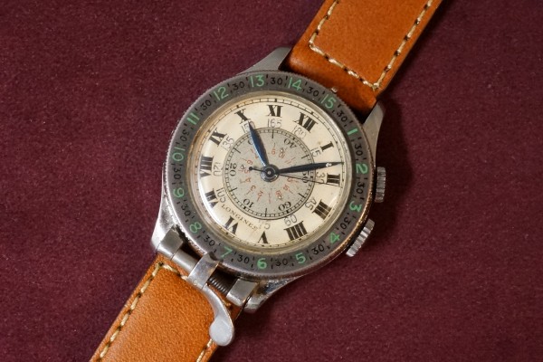 LONGINES Lindbergh Hour Angle Watch（ＯＴ-01／1937年)の詳細写真5枚目