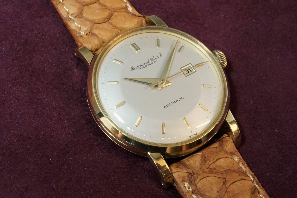 IWC Pie Pan Dial Automatic Cal 8521 OT 05 s VINTAGE WATCH LIBERTAS