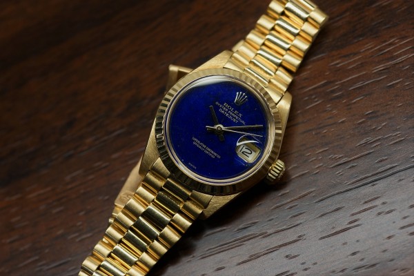 レディース ロレックス Ref-6917/8 DATE-JUST Lapis lazuli Dial（LR-01／1977年)の詳細写真2枚目