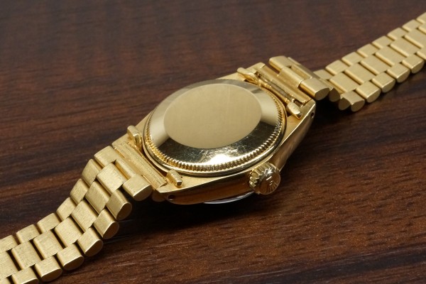 レディース ロレックス Ref-6917/8 DATE-JUST Lapis lazuli Dial（LR-01／1977年)の詳細写真11枚目