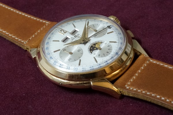 UNVER WATCH Triple Calendar Moonphase クロノグラフ Jumbo（CH-01／1940ｓ)の詳細写真9枚目