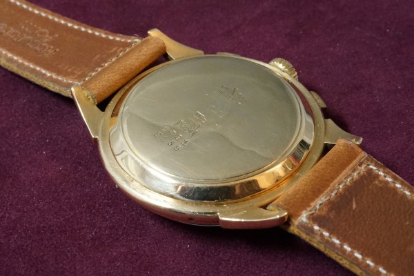 UNVER WATCH Triple Calendar Moonphase クロノグラフ Jumbo（CH-01／1940ｓ)の詳細写真15枚目