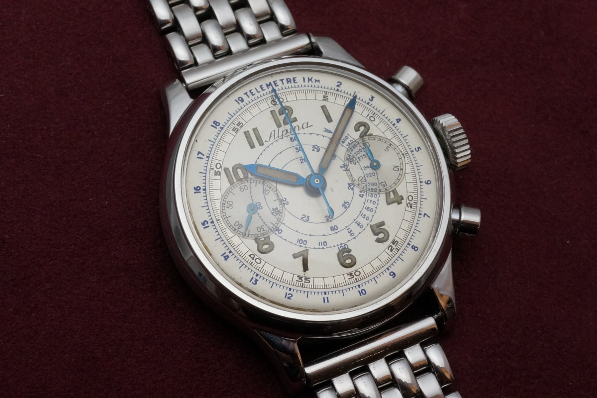 Alpina クロノグラフ 腕時計 Alpinaアルピナ『スタータイマー クロノ 
