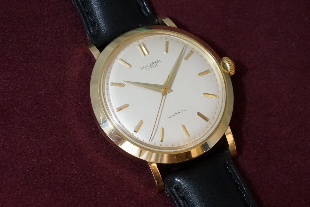 UNIVERSAL GENEVE Bumper Automatic Cal-139 Near Mint!(OT-01/1950s)