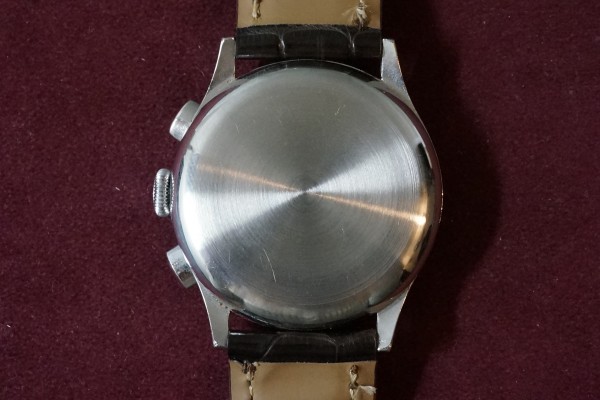 オメガ CAL-33.3 クロノグラフ Black Dial（CH-02／1940ｓ)の詳細写真19枚目