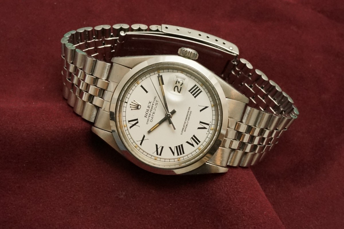 ロレックス DATEJAST Ref-1600 White Roman DIAL（RO-32／1971年