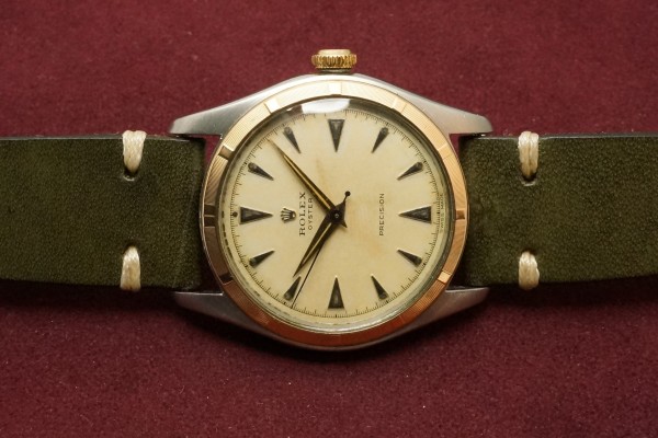ロレックス OYSTER PRECISION Ref-5059（RO-33／1949年)の詳細写真6枚目