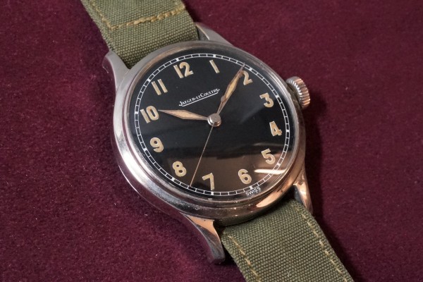 JAEGER-LE COULTRE Black Dial Military style（OT-01／1950ｓ)の詳細写真1枚目