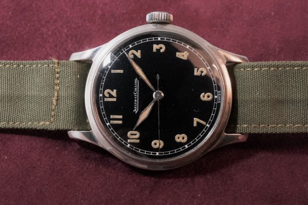 JAEGER-LE COULTRE Black Dial Military style（OT-01／1950ｓ)の詳細写真2枚目
