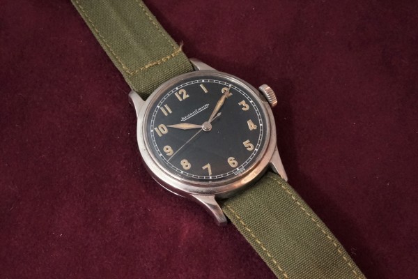 JAEGER-LE COULTRE Black Dial Military style（OT-01／1950ｓ)の詳細写真3枚目