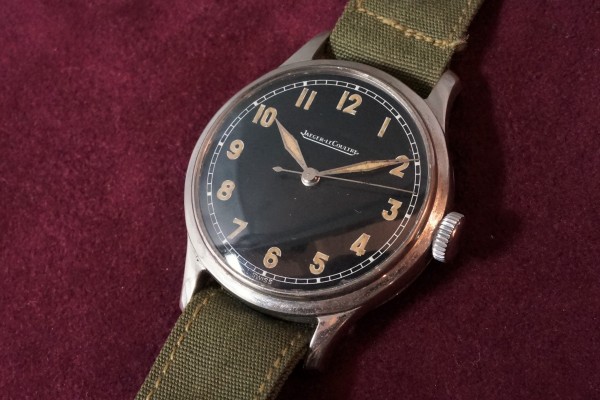JAEGER-LE COULTRE Black Dial Military style（OT-01／1950ｓ)の詳細写真4枚目