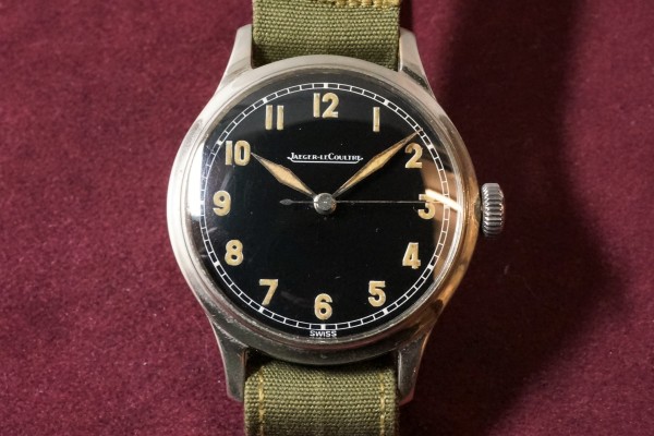 JAEGER-LE COULTRE Black Dial Military style（OT-01／1950ｓ)の詳細写真6枚目