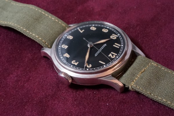 JAEGER-LE COULTRE Black Dial Military style（OT-01／1950ｓ)の詳細写真7枚目