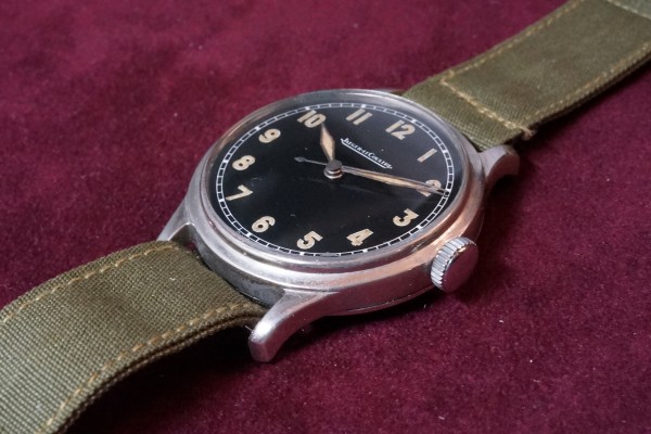 JAEGER-LE COULTRE Black Dial Military style（OT-01／1950ｓ)の詳細写真8枚目