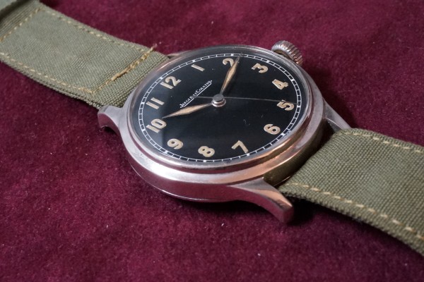 JAEGER-LE COULTRE Black Dial Military style（OT-01／1950ｓ)の詳細写真9枚目