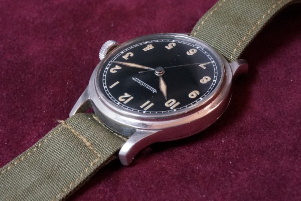 JAEGER-LE COULTRE Black Dial Military style（OT-01／1950ｓ)の詳細写真10枚目