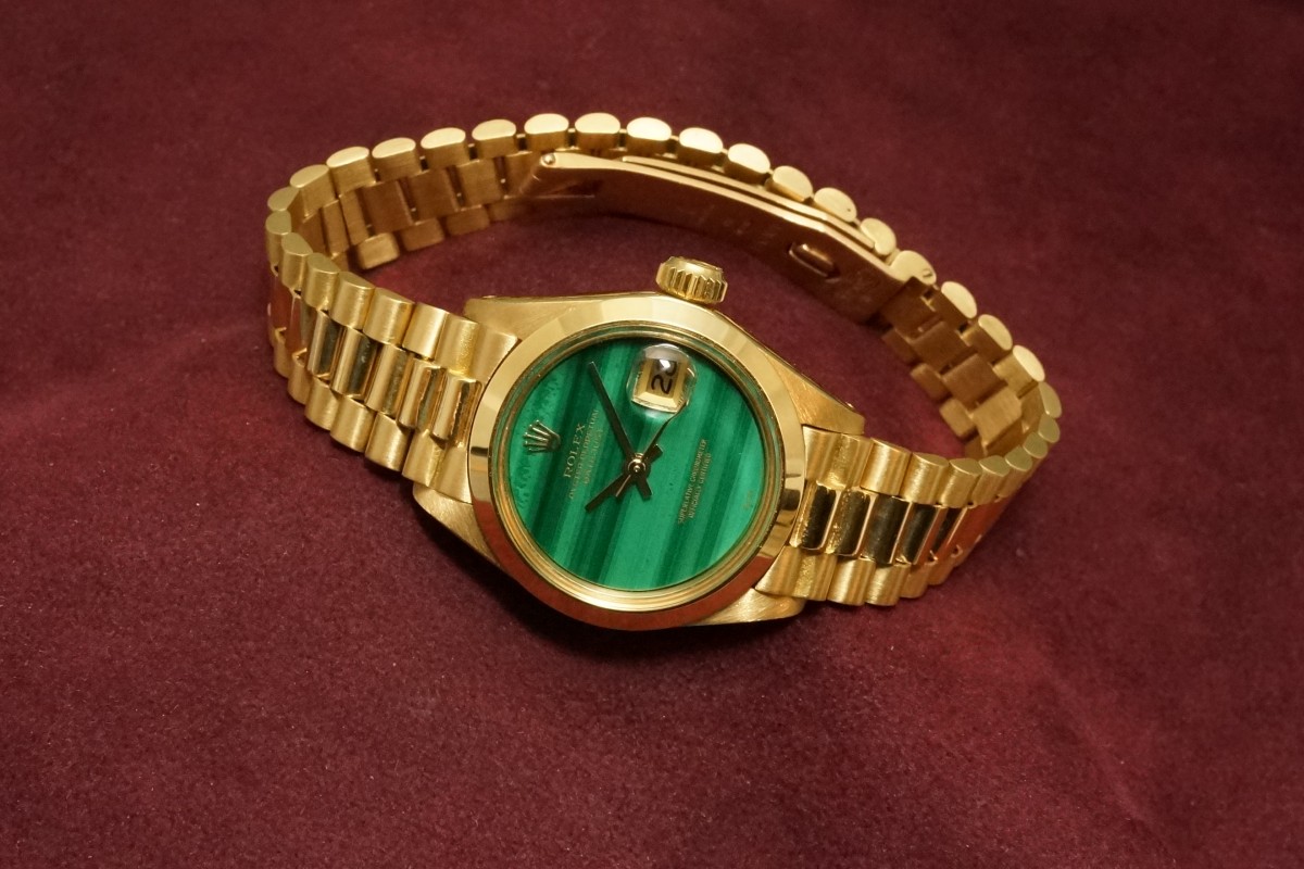 レディース ロレックス デイトジャスト Ref-6916/8 Malachite レディース ロレックス デイトジャスト Ref-6916/8 Malachite