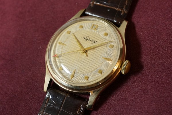 Asprey AQUATIME 9KYg British Made Watch（OT-01／1950ｓ)の詳細写真3枚目