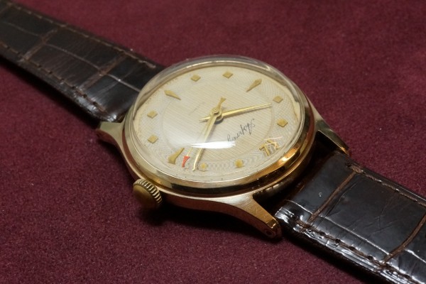 Asprey AQUATIME 9KYg British Made Watch（OT-01／1950ｓ)の詳細写真8枚目