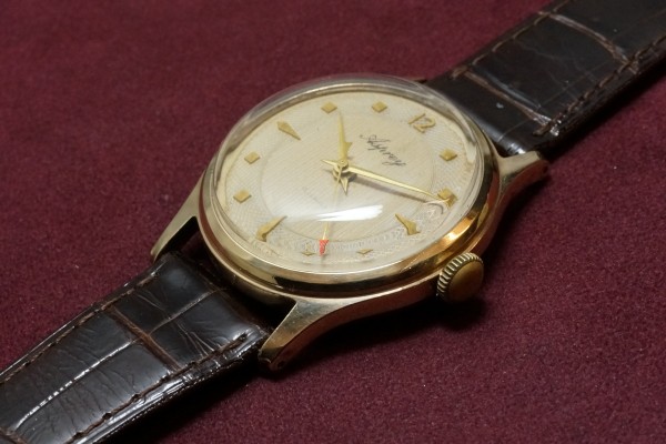 Asprey AQUATIME 9KYg British Made Watch（OT-01／1950ｓ)の詳細写真9枚目