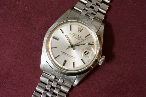 ロレックス デイトジャスト REF-1600（RO-01／１９７０年)の詳細写真2枚目