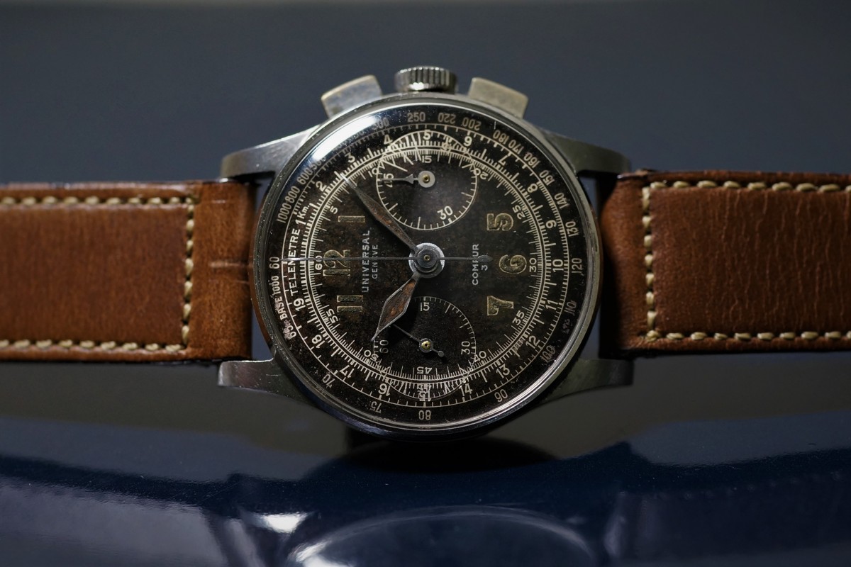 UNIVERSAL GENEVE COMPUR 30 クロノグラフ(CH-05/1940s)