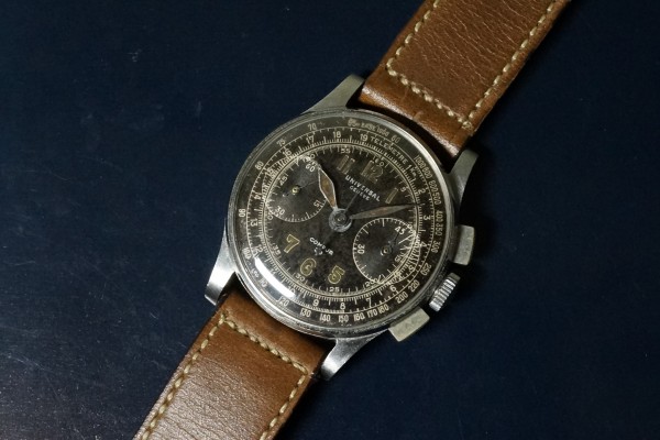 UNIVERSAL GENEVE COMPUR 30 クロノグラフ（CH-05／1940ｓ)の詳細写真6枚目