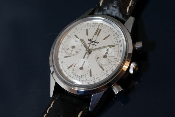 WYLER Incaflex クロノグラフ Val-72（CH-01／1960ｓ)の詳細写真2枚目