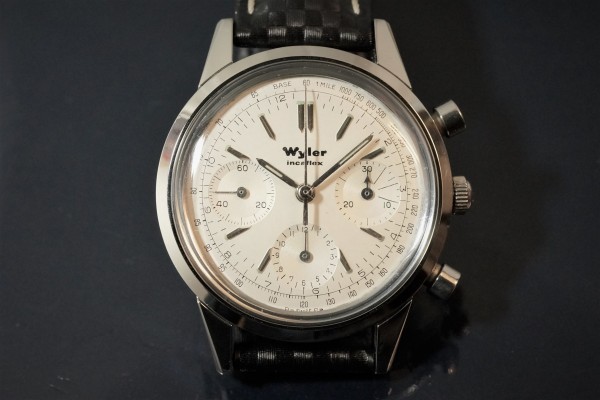 WYLER Incaflex クロノグラフ Val-72（CH-01／1960ｓ)の詳細写真5枚目