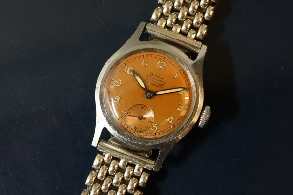 DOXA 565 FB Case Copper dial（OT-01／1940ｓ)の詳細写真3枚目