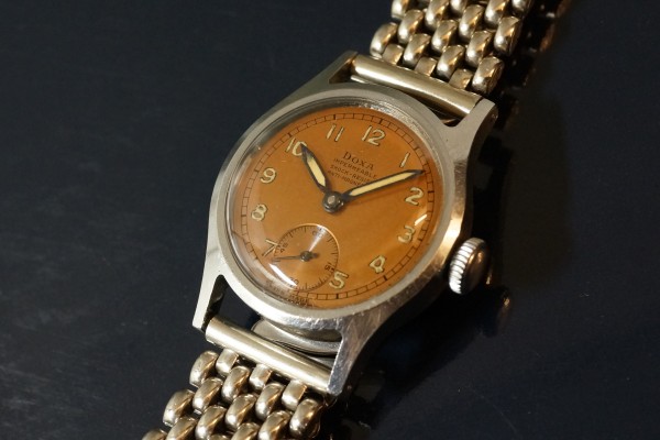 DOXA 565 FB Case Copper dial（OT-01／1940ｓ)の詳細写真5枚目