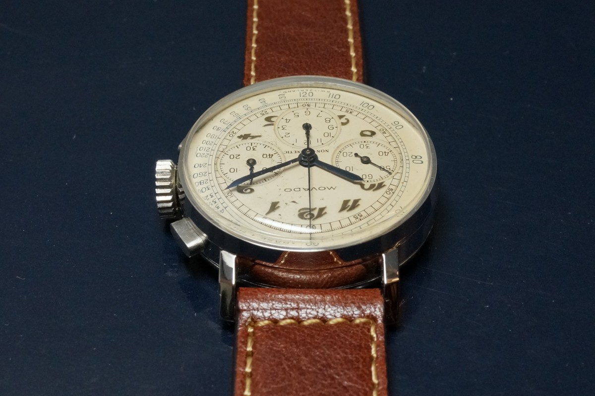 MOVADO クロノグラフ 95 Breguet numerals dial（CH-01／1940s