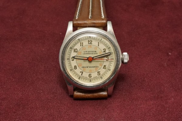 OYSTER CENTREGRAPH Ref-3478 Majestic 24-hour Dial（RO-05／1941年)の詳細写真2枚目