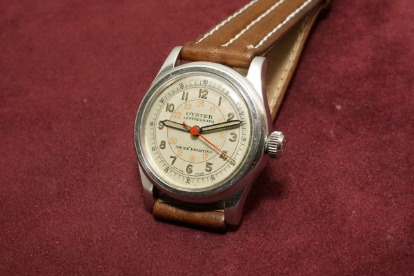 OYSTER CENTREGRAPH Ref-3478 Majestic 24-hour Dial（RO-05／1941年)の詳細写真3枚目