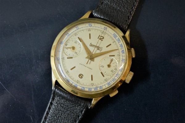 EBERHARD EXTRA-FORT Jumbo Size  クロノグラフ（Ch-01／1950ｓ)の詳細写真1枚目