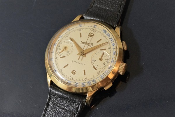 EBERHARD EXTRA-FORT Jumbo Size  クロノグラフ（Ch-01／1950ｓ)の詳細写真2枚目