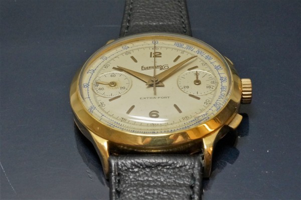 EBERHARD EXTRA-FORT Jumbo Size  クロノグラフ（Ch-01／1950ｓ)の詳細写真8枚目