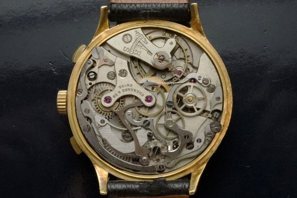 EBERHARD EXTRA-FORT Jumbo Size  クロノグラフ（Ch-01／1950ｓ)の詳細写真17枚目