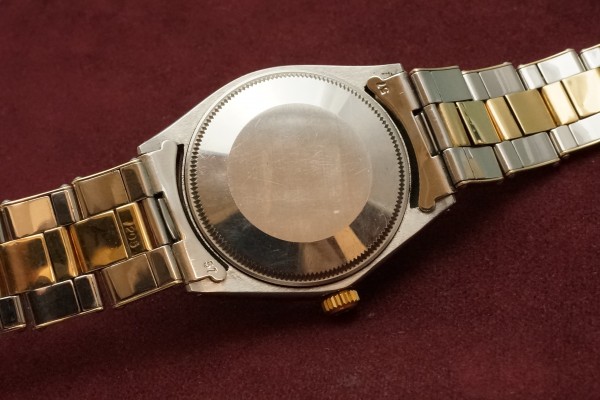 ロレックス OYSTER PERPETUAL Ref-1002 SS×YG Gray Dial（RO-51／1967年)の詳細写真8枚目