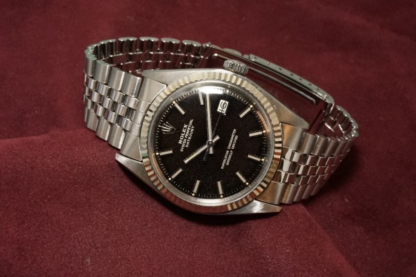 ロレックス デイトジャスト FATBOY Ref-1601 Gilt/Gloss Dial（RO-19／1969年)の詳細写真1枚目
