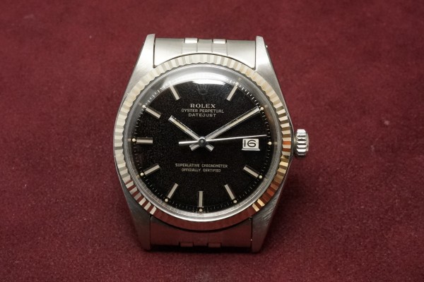 ロレックス デイトジャスト FATBOY Ref-1601 Gilt/Gloss Dial（RO-19／1969年)の詳細写真2枚目