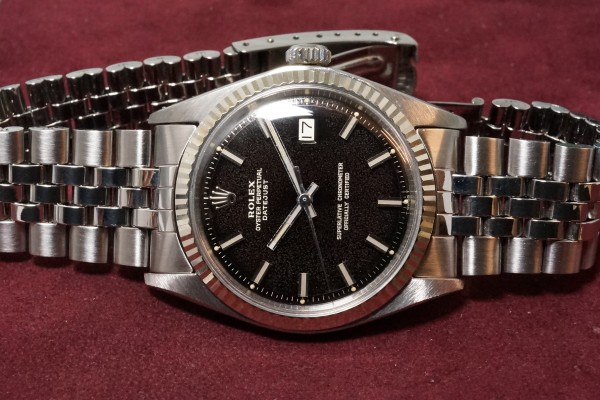 ロレックス デイトジャスト FATBOY Ref-1601 Gilt/Gloss Dial（RO-19／1969年)の詳細写真6枚目
