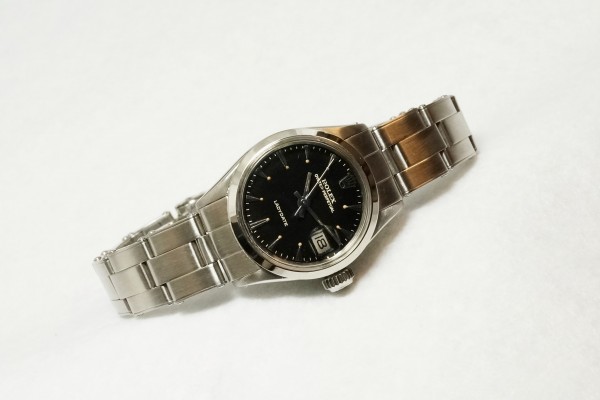 レディース ロレックス OYSTER PERPETUAL LADYDATE BLACK DIAL Ref.6516（RL-03／1960)の詳細写真1枚目