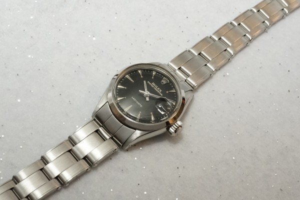 レディース ロレックス OYSTER PERPETUAL LADYDATE BLACK DIAL Ref.6516（RL-03／1960)の詳細写真3枚目