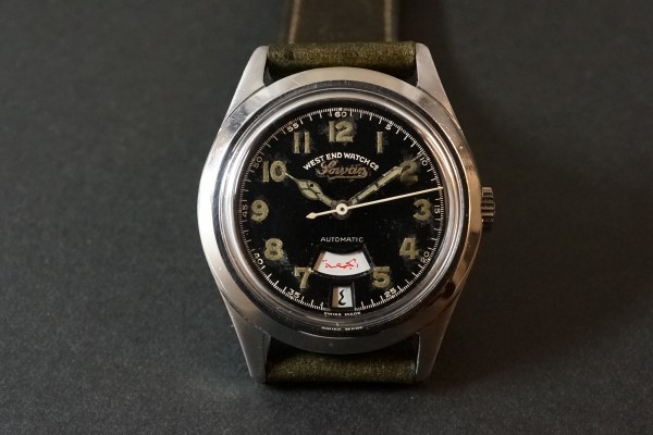 WEST END WATCH CO SOWAR Automatic デイデイト Guilt Dial（ウエストエンドウォッチ／1960ｓ)の詳細写真5枚目